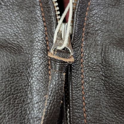 【中古美品】【メンズ】 COLIMBO コリンボ CLIFTON AVIATOR'S LEATHER JACKET クリフトン アビエーター レザー ジャケット アウター 145-251129-as-03-izu サイズ：42 カラー：ブラウン 万代Net店