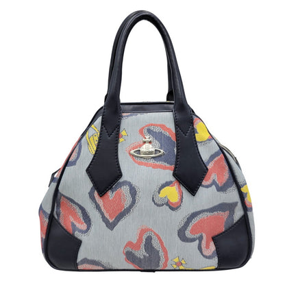 【中古品】【レディース】 Vivienne Westwood ヴィヴィアンウエストウッド YASMINE HEART LEOPARD HAND BAG ヤスミン ハート レオパード ハンドバッグ カバン 鞄 180-251201-ya-12-izu カラー：マルチ 万代Net店