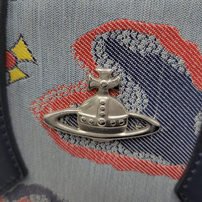 【中古品】【レディース】 Vivienne Westwood ヴィヴィアンウエストウッド YASMINE HEART LEOPARD HAND BAG ヤスミン ハート レオパード ハンドバッグ カバン 鞄 180-251201-ya-12-izu カラー：マルチ 万代Net店