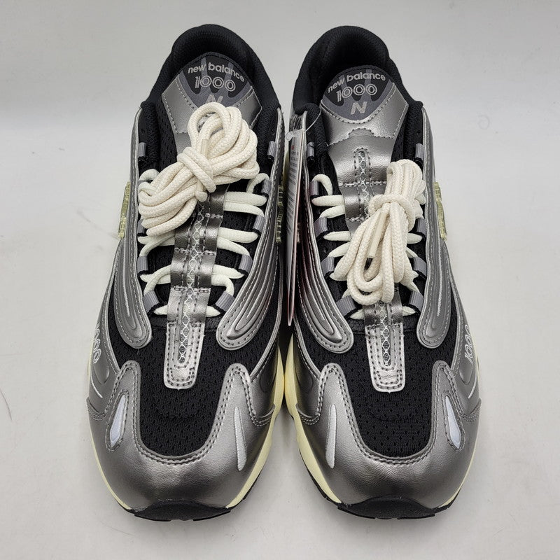 【中古美品】【メンズ】 1000 M1000SL スニーカー シューズ 靴 162-251130-as-04-izu サイズ：27.5cm カラー：シルバー×ブラック 万代Net店