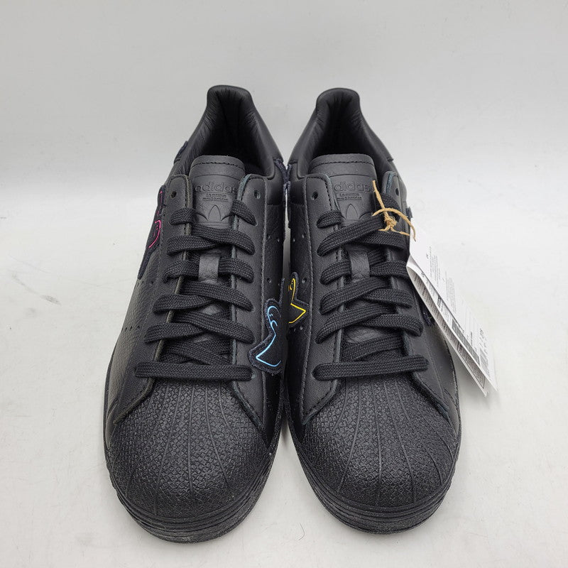 【中古品】【メンズ】 adidas アディダス × MARK GONZALES マーク・ゴンザレス SST ADV GX1488 スーパースター ADV スニーカー シューズ 靴 161-251130-as-01-izu サイズ：27.5cm カラー：CBLACK/CBLACK/CBLACK 万代Net店