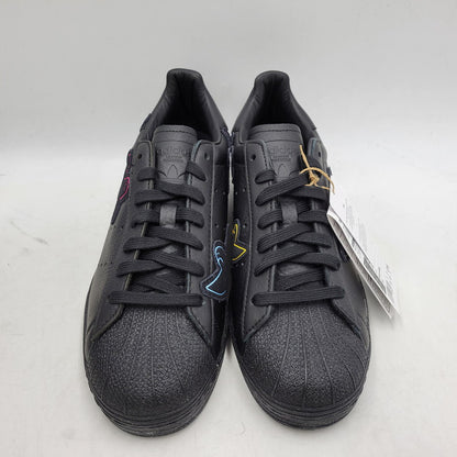 【中古品】【メンズ】 adidas アディダス × MARK GONZALES マーク・ゴンザレス SST ADV GX1488 スーパースター ADV スニーカー シューズ 靴 161-251130-as-01-izu サイズ：27.5cm カラー：CBLACK/CBLACK/CBLACK 万代Net店