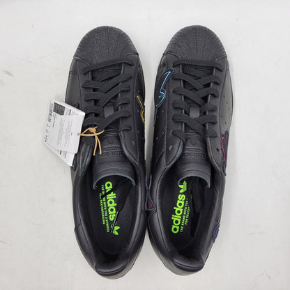 【中古品】【メンズ】 adidas アディダス × MARK GONZALES マーク・ゴンザレス SST ADV GX1488 スーパースター ADV スニーカー シューズ 靴 161-251130-as-01-izu サイズ：27.5cm カラー：CBLACK/CBLACK/CBLACK 万代Net店