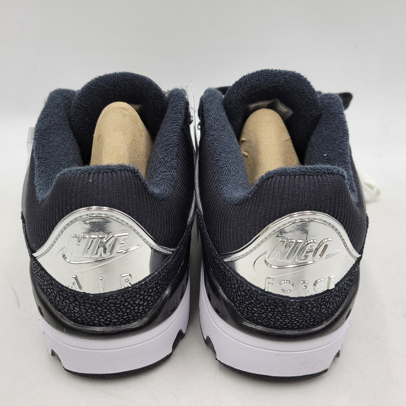 【中古美品】【メンズ】 NIKE ナイキ × NIGO ニゴー AIR FORCE 3 LOW SP HF7630-001 エア フォース 3 ロー SP スニーカー シューズ 靴 160-251130-as-05-izu サイズ：27.5cm カラー：BLACK/WHITE-SMOKE GREY 万代Net店