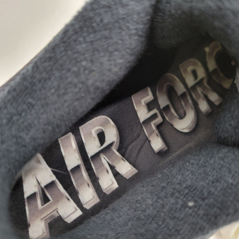 【中古美品】【メンズ】 NIKE ナイキ × NIGO ニゴー AIR FORCE 3 LOW SP HF7630-001 エア フォース 3 ロー SP スニーカー シューズ 靴 160-251130-as-05-izu サイズ：27.5cm カラー：BLACK/WHITE-SMOKE GREY 万代Net店