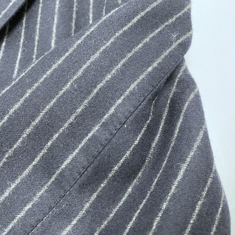 【中古品】【メンズ】 PAUL SMITH LONDON ポール スミス ロンドン WOOL STRIPE 3B TAILORED JACKET ウール ストライプ テーラード ジャケット 日本製 FM-ST-46452 141-260104-yn-01-izu サイズ：M カラー：ネイビー 万代Net店