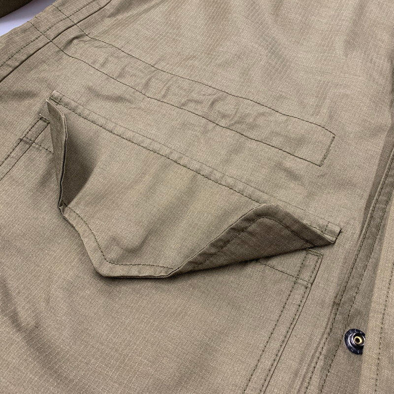 【中古品】【メンズ】 AIGLE エーグル 8504-55401 GORE-TEX ゴアテックス M-64 SHELL PARKA シェルパーカー アウター 147-251206-ya-03-izu サイズ：L カラー：カーキ 万代Net店