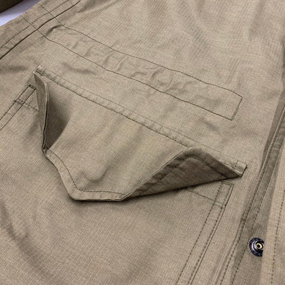 【中古品】【メンズ】 AIGLE エーグル 8504-55401 GORE-TEX ゴアテックス M-64 SHELL PARKA シェルパーカー アウター 147-251206-ya-03-izu サイズ：L カラー：カーキ 万代Net店