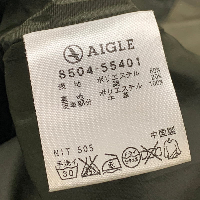 【中古品】【メンズ】 AIGLE エーグル 8504-55401 GORE-TEX ゴアテックス M-64 SHELL PARKA シェルパーカー アウター 147-251206-ya-03-izu サイズ：L カラー：カーキ 万代Net店