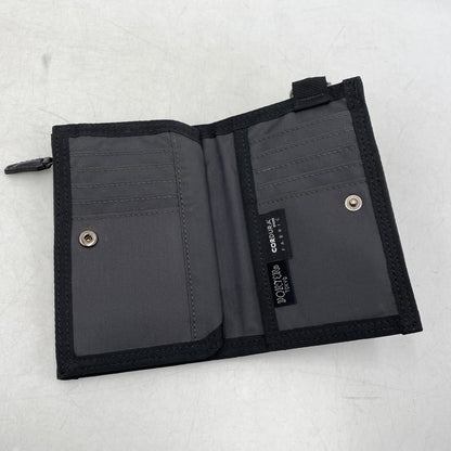【中古品】【メンズ/レディース】 PORTER ポーター DILL WALLET(L) ディル ウォレット 財布 200-251207-as-05-izu カラー：ブラック 万代Net店