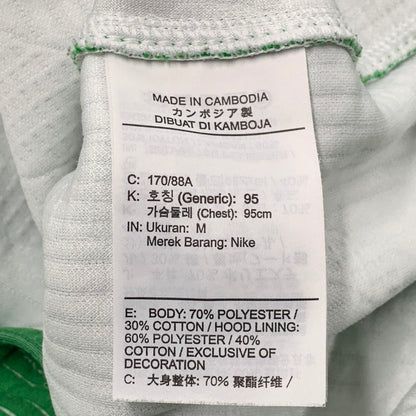 【中古品】【メンズ】 NIKE ナイキ ×OFF WHITE オフホワイト AS M NRG MC TF ENGINEERED HDY エナジー エムシー ティーエフ エンジニアード フーディ トップス パーカー 142-251206-ya-04-izu サイズ：M カラー：グリーン 万代Net店