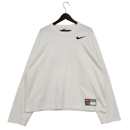 【中古品】【メンズ】 NIKE ナイキ × STUSSY ステューシー DRI FIT MESH JERSEY FJ9164-133 ドライフィット メッシュジャージー 長袖 トップス 142-251130-as-13-izu サイズ：M カラー：ホワイト 万代Net店