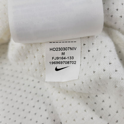 【中古品】【メンズ】 NIKE ナイキ × STUSSY ステューシー DRI FIT MESH JERSEY FJ9164-133 ドライフィット メッシュジャージー 長袖 トップス 142-251130-as-13-izu サイズ：M カラー：ホワイト 万代Net店