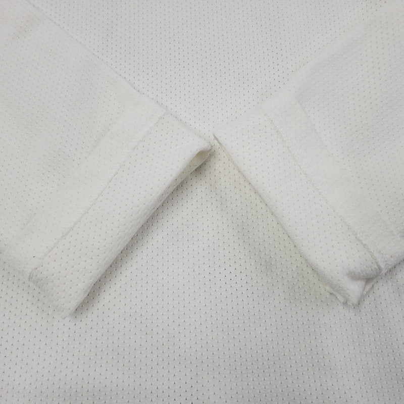 【中古品】【メンズ】 NIKE ナイキ × STUSSY ステューシー DRI FIT MESH JERSEY FJ9164-133 ドライフィット メッシュジャージー 長袖 トップス 142-251130-as-13-izu サイズ：M カラー：ホワイト 万代Net店