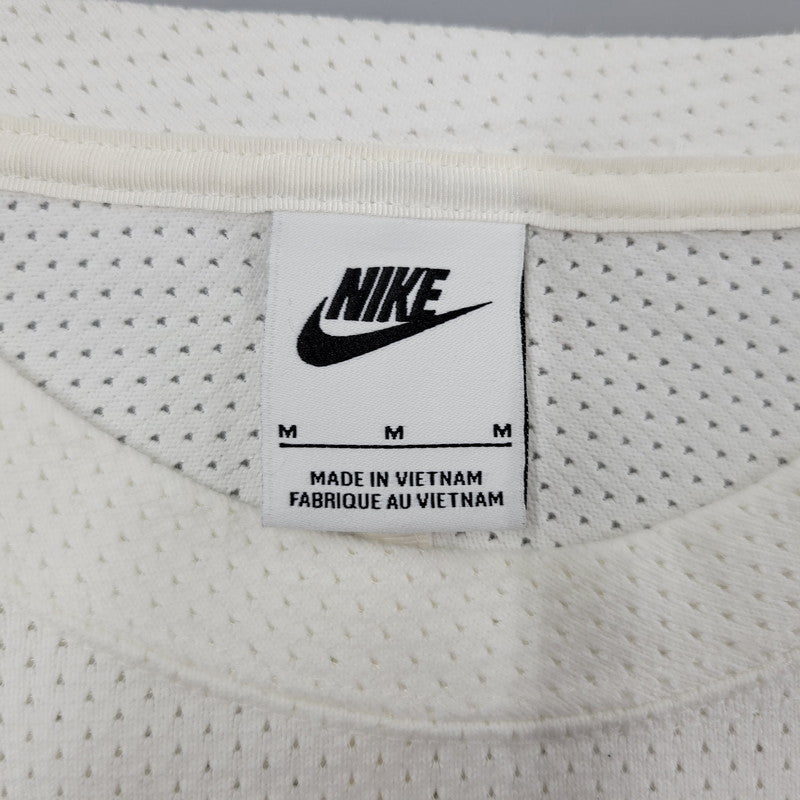 【中古品】【メンズ】 NIKE ナイキ × STUSSY ステューシー DRI FIT MESH JERSEY FJ9164-133 ドライフィット メッシュジャージー 長袖 トップス 142-251130-as-13-izu サイズ：M カラー：ホワイト 万代Net店