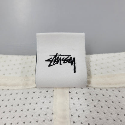 【中古品】【メンズ】 NIKE ナイキ × STUSSY ステューシー DRI FIT MESH JERSEY FJ9164-133 ドライフィット メッシュジャージー 長袖 トップス 142-251130-as-13-izu サイズ：M カラー：ホワイト 万代Net店
