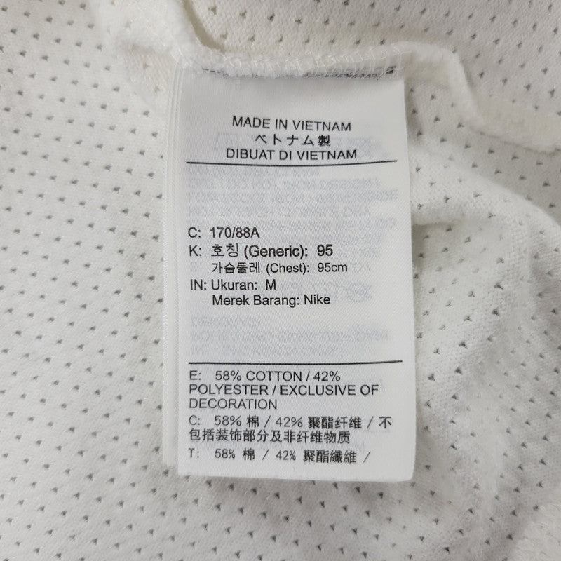 【中古品】【メンズ】 NIKE ナイキ × STUSSY ステューシー DRI FIT MESH JERSEY FJ9164-133 ドライフィット メッシュジャージー 長袖 トップス 142-251130-as-13-izu サイズ：M カラー：ホワイト 万代Net店