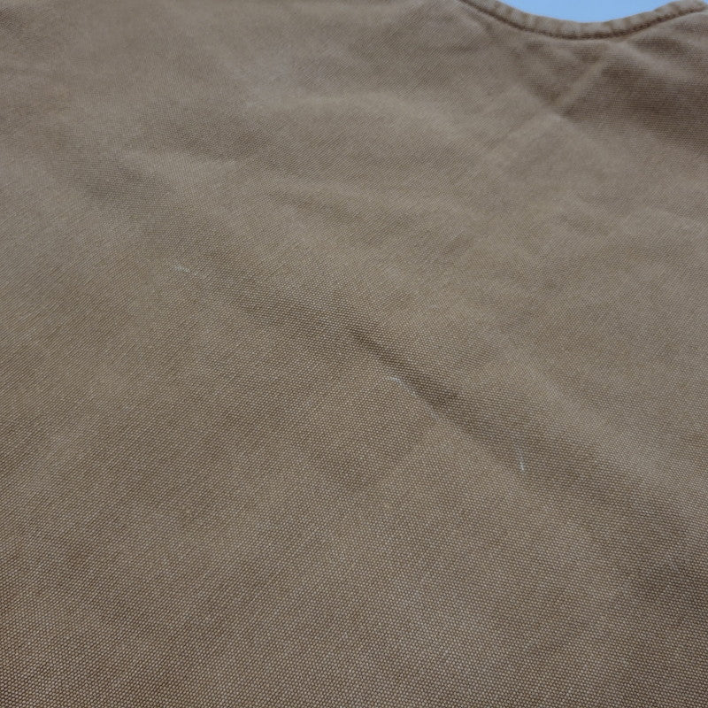 【中古品】【メンズ】 Carhartt カーハート SANDSTONE VEST V02-211 サンドストーンベスト メキシコ製 146-251130-as-14-izu サイズ：M カラー：ブラウン 万代Net店