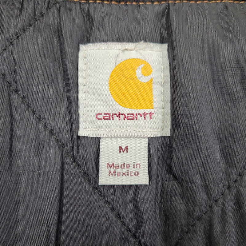 【中古品】【メンズ】 Carhartt カーハート SANDSTONE VEST V02-211 サンドストーンベスト メキシコ製 146-251130-as-14-izu サイズ：M カラー：ブラウン 万代Net店