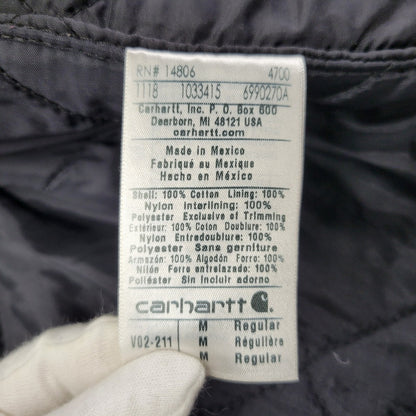 【中古品】【メンズ】 Carhartt カーハート SANDSTONE VEST V02-211 サンドストーンベスト メキシコ製 146-251130-as-14-izu サイズ：M カラー：ブラウン 万代Net店