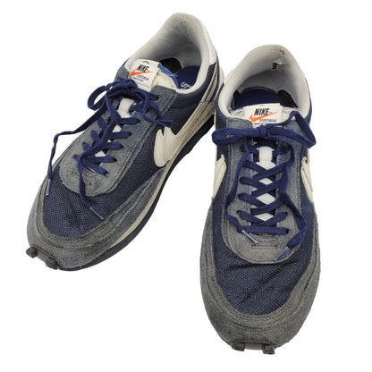 【現状渡し品】【メンズ】 NIKE ナイキ × FRAGMENT フラグメント × SACAI サカイ LD WAFFLE DH2684-400 LD ワッフル スニーカー シューズ 靴 160-251130-as-07-izu サイズ：28cm カラー：BLUE VOID/WHITE-OBSIDIAN-WHITE 万代Net店