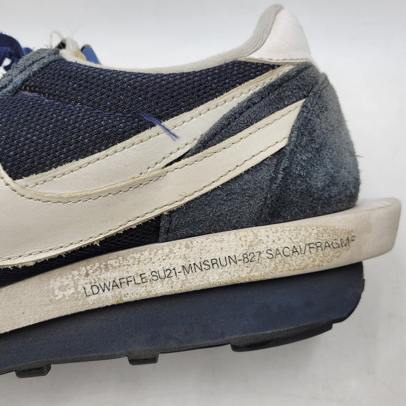 【現状渡し品】【メンズ】 NIKE ナイキ × FRAGMENT フラグメント × SACAI サカイ LD WAFFLE DH2684-400 LD ワッフル スニーカー シューズ 靴 160-251130-as-07-izu サイズ：28cm カラー：BLUE VOID/WHITE-OBSIDIAN-WHITE 万代Net店