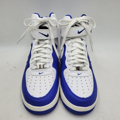【中古品】【メンズ】 NIKE ナイキ × NBA AIR FORCE 1 HIGH '07 LV8 EMB DC8870-100 エアフォース 1 ハイ '07 LV8 EMB スニーカー シューズ 靴 160-251130-as-02-izu サイズ：26.5cm カラー：WHITE/WHITE-HYPER ROYAL-SAIL 万代Net店