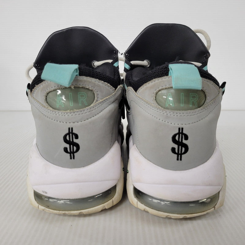 【現状渡し品】【メンズ】 AJ2998-003 AIR MORE MONEY エア モア マネー スニーカー シューズ 靴 160-260102-cs-08-izu サイズ：27cm カラー：WOLF GREY/ISLAND GREEN 万代Net店