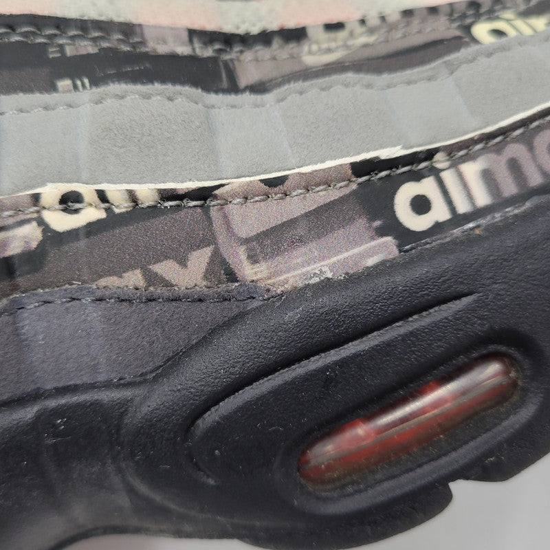 【中古品】【メンズ】 NIKE ナイキ × ATMOS アトモス AIR MAX 95 PRNT AQ0925-002 エア マックス 95 プリント スニーカー シューズ 靴 160-251130-as-10-izu サイズ：27.5cm カラー：BLACK/BRIGHT CRIMSON 万代Net店