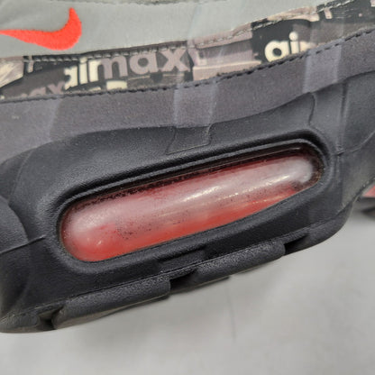 【中古品】【メンズ】 NIKE ナイキ × ATMOS アトモス AIR MAX 95 PRNT AQ0925-002 エア マックス 95 プリント スニーカー シューズ 靴 160-251130-as-10-izu サイズ：27.5cm カラー：BLACK/BRIGHT CRIMSON 万代Net店