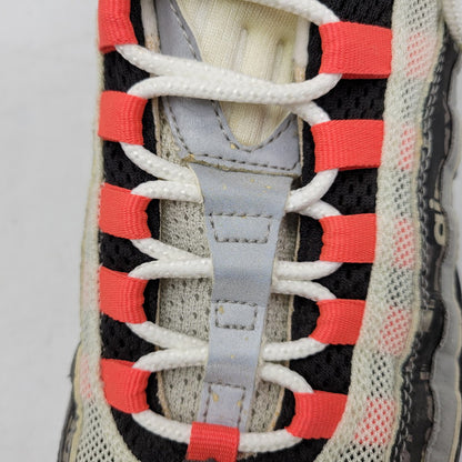 【中古品】【メンズ】 NIKE ナイキ × ATMOS アトモス AIR MAX 95 PRNT AQ0925-002 エア マックス 95 プリント スニーカー シューズ 靴 160-251130-as-10-izu サイズ：27.5cm カラー：BLACK/BRIGHT CRIMSON 万代Net店