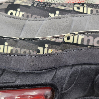 【中古品】【メンズ】 NIKE ナイキ × ATMOS アトモス AIR MAX 95 PRNT AQ0925-002 エア マックス 95 プリント スニーカー シューズ 靴 160-251130-as-10-izu サイズ：27.5cm カラー：BLACK/BRIGHT CRIMSON 万代Net店