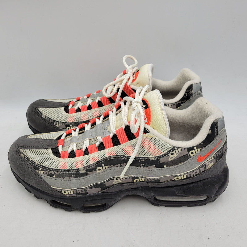 【中古品】【メンズ】 NIKE ナイキ × ATMOS アトモス AIR MAX 95 PRNT AQ0925-002 エア マックス 95 プリント スニーカー シューズ 靴 160-251130-as-10-izu サイズ：27.5cm カラー：BLACK/BRIGHT CRIMSON 万代Net店