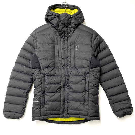 【中古品】【メンズ】 HAGLOFS ホグロフス 605045 RELIABLE DOWN HOOD JACKET リライアブル ダウン フード ジャケット 長袖 アウター 144-251205-km-02-izu サイズ：S カラー：グレー 万代Net店