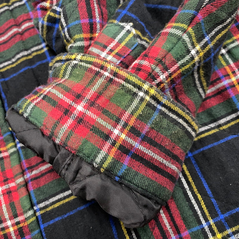 【中古品】【メンズ】 Supreme シュプリーム 21AW QUILTED PLAID FLANNEL SHIRT クウィルテッド プレイド フランネル シャツ トップス 長袖 149-251205-ya-12-izu サイズ：XL カラー：マルチ 万代Net店
