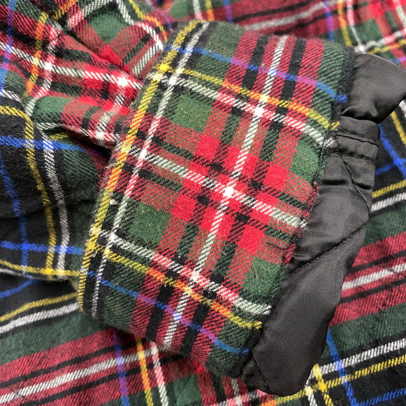 【中古品】【メンズ】 Supreme シュプリーム 21AW QUILTED PLAID FLANNEL SHIRT クウィルテッド プレイド フランネル シャツ トップス 長袖 149-251205-ya-12-izu サイズ：XL カラー：マルチ 万代Net店