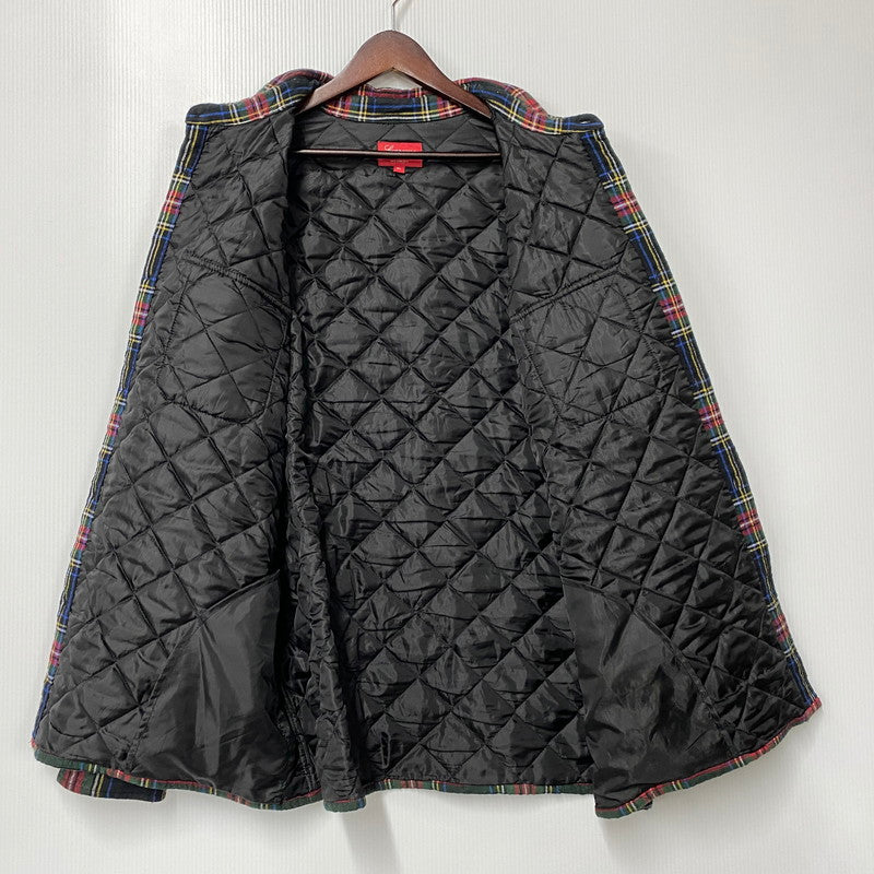 【中古品】【メンズ】 Supreme シュプリーム 21AW QUILTED PLAID FLANNEL SHIRT クウィルテッド プレイド フランネル シャツ トップス 長袖 149-251205-ya-12-izu サイズ：XL カラー：マルチ 万代Net店