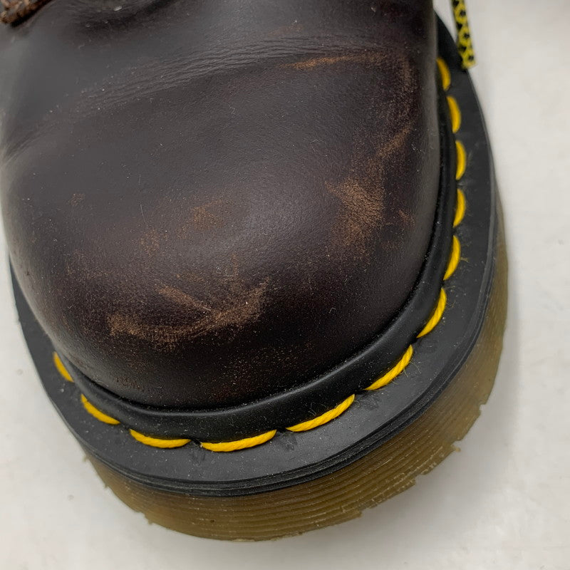 【中古品】【メンズ】 DR.MARTENS×STUSSY ドクターマーチン×ステューシー 8053HY LACE UP BOOTS レース アップ ブーツ シューズ 靴 164-251216-cs-15-izu サイズ：UK8 カラー：ブラウン 万代Net店