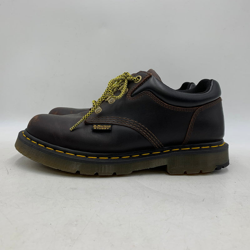 【中古品】【メンズ】 DR.MARTENS×STUSSY ドクターマーチン×ステューシー 8053HY LACE UP BOOTS レース アップ ブーツ シューズ 靴 164-251216-cs-15-izu サイズ：UK8 カラー：ブラウン 万代Net店