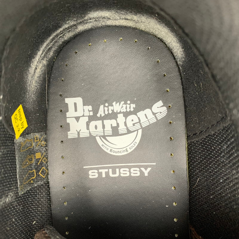 【中古品】【メンズ】 DR.MARTENS×STUSSY ドクターマーチン×ステューシー 8053HY LACE UP BOOTS レース アップ ブーツ シューズ 靴 164-251216-cs-15-izu サイズ：UK8 カラー：ブラウン 万代Net店