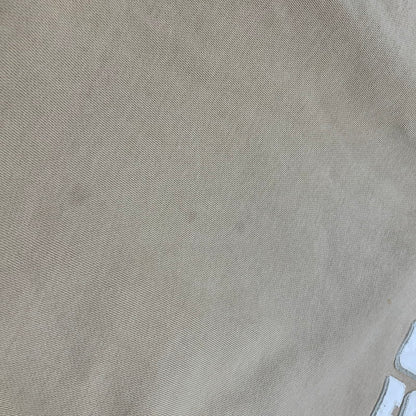 【中古品】【メンズ】 OLD STUSSY オールド ステューシー 紺タグ 90S ELBOW PATCH LOGO SWEATSHIRT エルボーパッチロゴスウェットシャツ トップス トレーナー 142-251205-ya-09-izu サイズ：L カラー：ベージュ 万代Net店