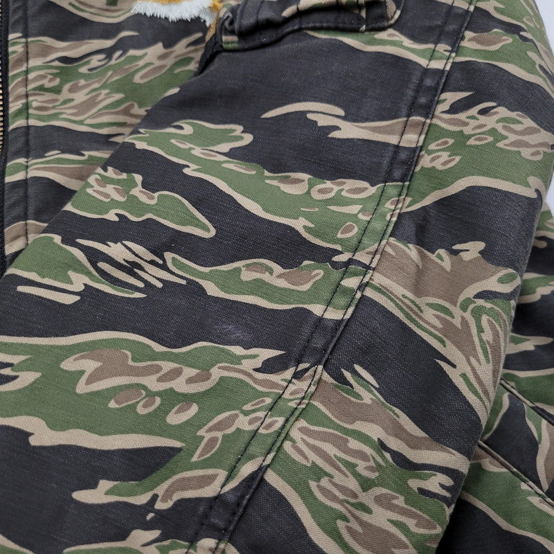 【中古品】【メンズ】 ALPHA INDUSTRIES アルファ インダストリーズ TA7025-145 FLIGHT JACKET フライト ジャケット アウター 145-251211-ya-06-izu サイズ：M カラー：マルチ 万代Net店
