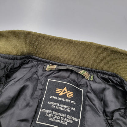 【中古品】【メンズ】 ALPHA INDUSTRIES アルファ インダストリーズ TA7025-145 FLIGHT JACKET フライト ジャケット アウター 145-251211-ya-06-izu サイズ：M カラー：マルチ 万代Net店