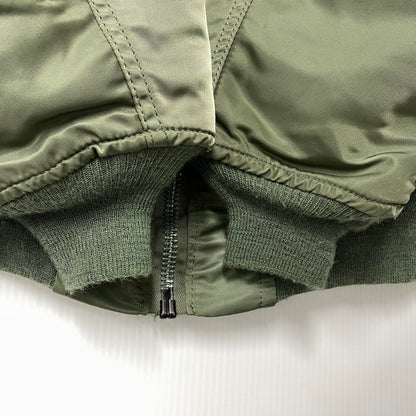 【中古品】【メンズ】 ALPHA INDUSTRIES アルファ インダストリーズ 0615-00-573-8335 USA製 80S-90S MA-1 FLIGHT JACKET フライト ジャケット アウター 146-251205-ya-16-izu サイズ：XS カラー：カーキ 万代Net店