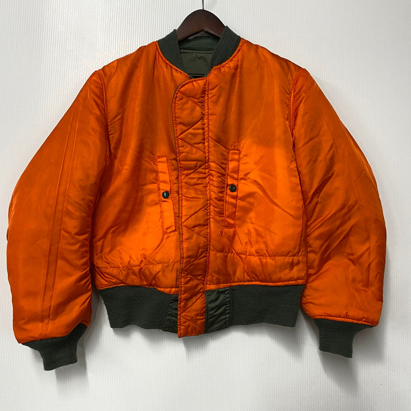 【中古品】【メンズ】 ALPHA INDUSTRIES アルファ インダストリーズ 0615-00-573-8335 USA製 80S-90S MA-1 FLIGHT JACKET フライト ジャケット アウター 146-251205-ya-16-izu サイズ：XS カラー：カーキ 万代Net店