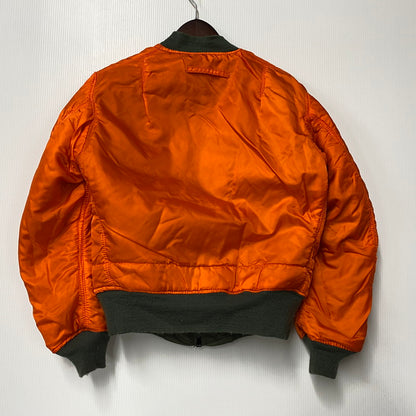【中古品】【メンズ】 ALPHA INDUSTRIES アルファ インダストリーズ 0615-00-573-8335 USA製 80S-90S MA-1 FLIGHT JACKET フライト ジャケット アウター 146-251205-ya-16-izu サイズ：XS カラー：カーキ 万代Net店