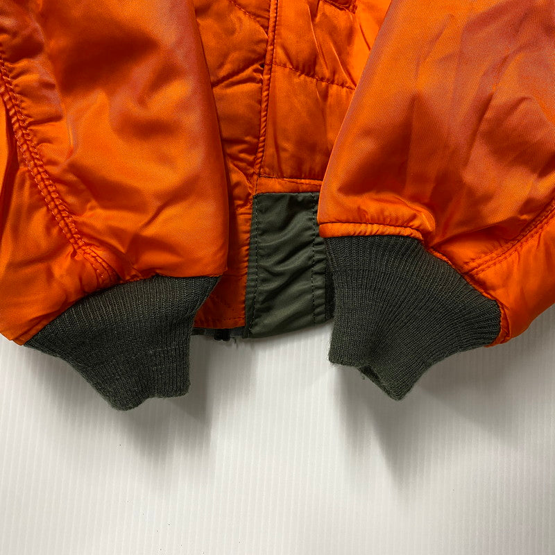 【中古品】【メンズ】 ALPHA INDUSTRIES アルファ インダストリーズ 0615-00-573-8335 USA製 80S-90S MA-1 FLIGHT JACKET フライト ジャケット アウター 146-251205-ya-16-izu サイズ：XS カラー：カーキ 万代Net店