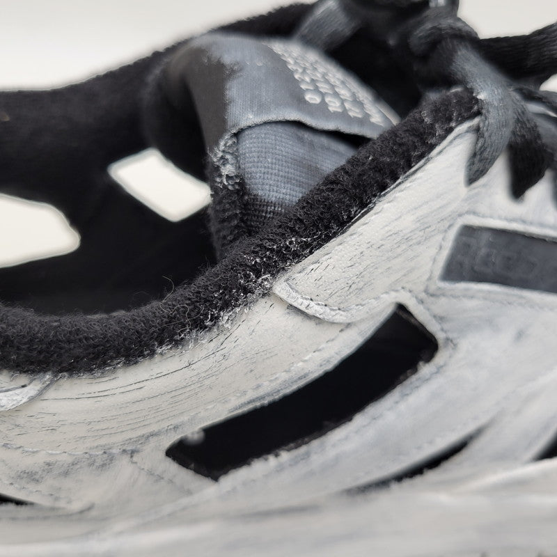 【中古美品】【メンズ】 MAISON MARGIELA メゾンマルジェラ × REEBOK リーボック PROJECT 0 CL DQ GX6244 スニーカー 足袋 シューズ 靴 162-251204-as-22-izu サイズ：28cm カラー：BLACK/BLACK/FTWWHT 万代Net店