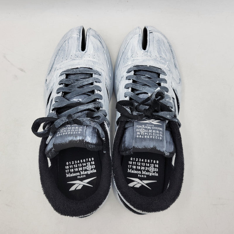 【中古美品】【メンズ】 MAISON MARGIELA メゾンマルジェラ × REEBOK リーボック PROJECT 0 CL DQ GX6244 スニーカー 足袋 シューズ 靴 162-251204-as-22-izu サイズ：28cm カラー：BLACK/BLACK/FTWWHT 万代Net店