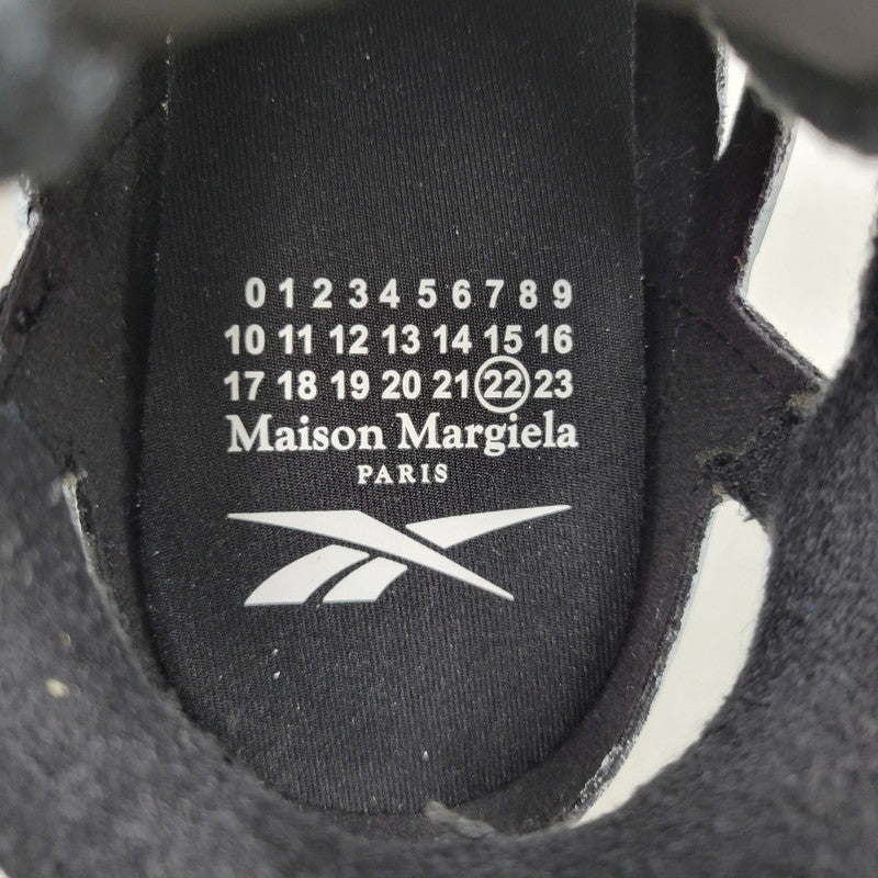 【中古美品】【メンズ】 MAISON MARGIELA メゾンマルジェラ × REEBOK リーボック PROJECT 0 CL DQ GX6244 スニーカー 足袋 シューズ 靴 162-251204-as-22-izu サイズ：28cm カラー：BLACK/BLACK/FTWWHT 万代Net店